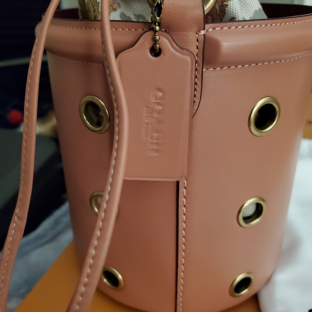 Coach Grommet Bucket Bag - Picture 4 of 12